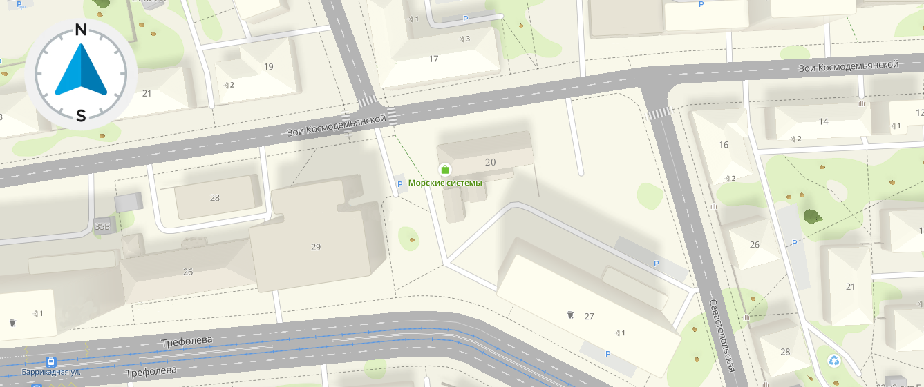 Карта проезда